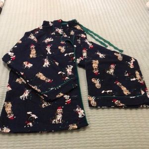 Pajamas - Christmas puppy themed